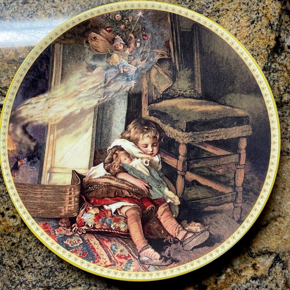 Memories of a Victorian Childhood "Sweet Slumber" Plate 2nd Issue #4501A